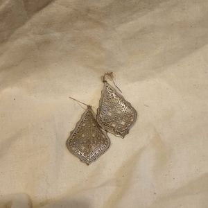 Kendra Scott Earrings Addie Silver Drop